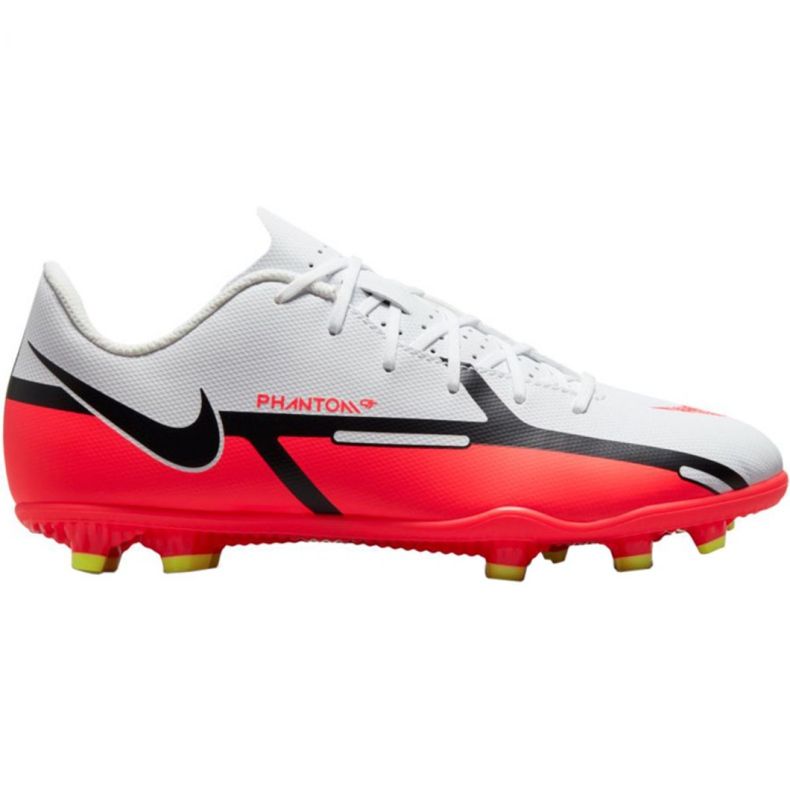 Nike Phantom GT2 Club FG / MG Jr DC0823 167 chuteiras multicolorido laranjas e tintos