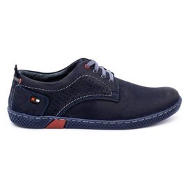 Antex Calçados casuais masculinos 302 azul marinho
