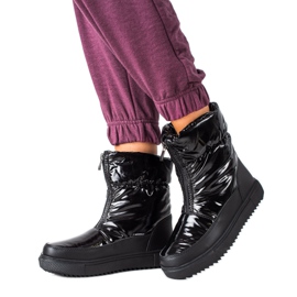 S. BARSKI Czarne Śniegowce S.BARSKI preto