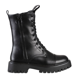 SHELOVET Botas Pretas Clássicas preto SHELOVET Botas Pretas Clássicas preto
