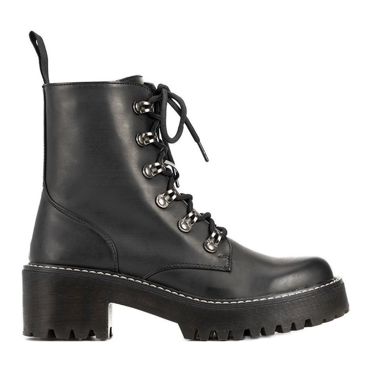 Sapatos femininos negros da Amedee preto