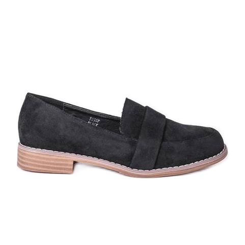 Lordes negros em um salto plano Geórgia preto