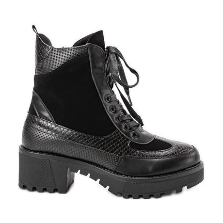 Salto liso preto preto vel