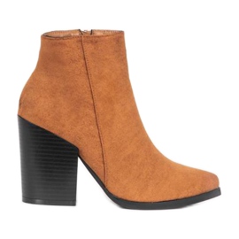 Botas marrons no poste Mia marrom