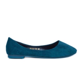 Bailarinas do mar com enfardadeiras de dedo de amêndoa multicolorido azul Bailarinas do mar com enfardadeiras de dedo de amêndoa multicolorido azul