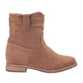 Botins venusi castanhos marrom