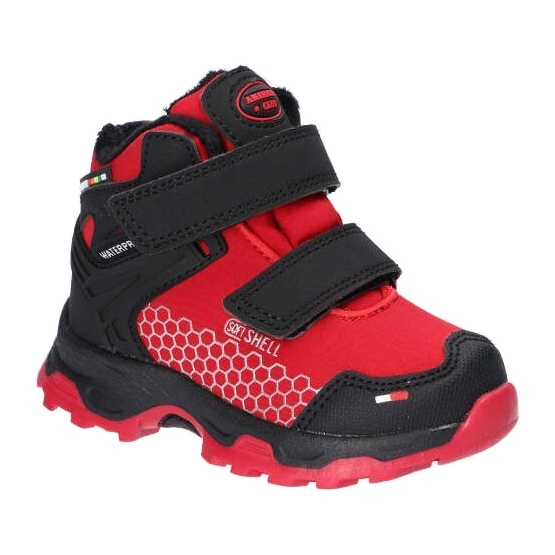 American Club Softshel Sports Softshies Societure com uma membrana vermelha-preta vermelho