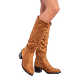 Botas de camelo VINCEZA castanho