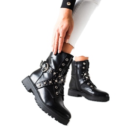 Bestelle Trabalhadores negros com zircônia cúbica preto