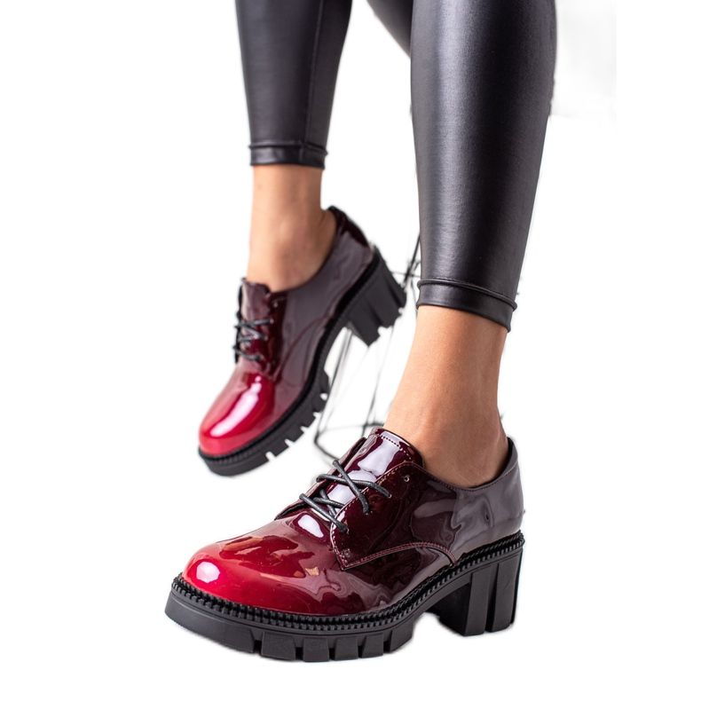 S. BARSKI Sapatos lacados S.BARSKI vermelho