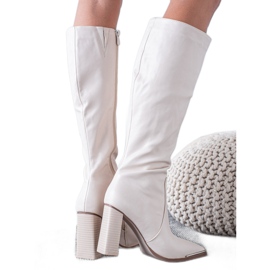 Seastar Botas Com Biqueira Decorativa bege