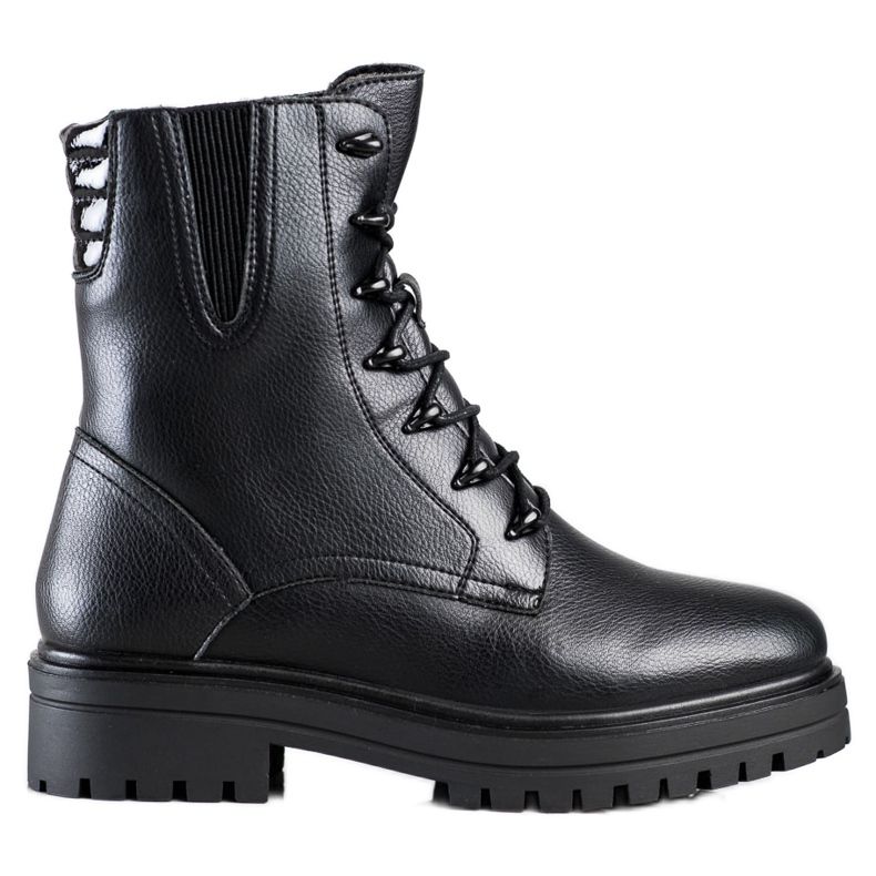 Botas amarradas da Workery Sergio Leone preto