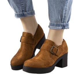 Sapatos de camelo no posto Leonie marrom