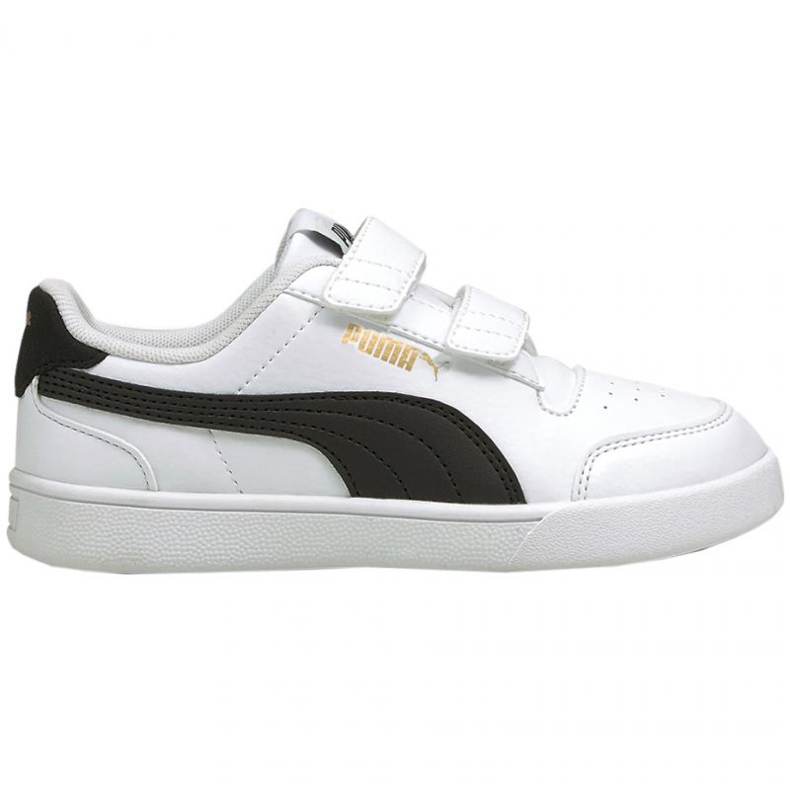 Puma Shuffle V Ps Jr 375689 02 branco preto Puma Shuffle V Ps Jr 375689 02 branco preto