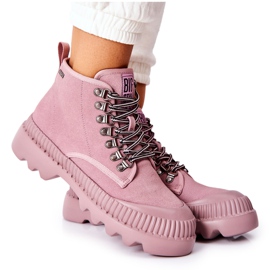 Botas de couro Big Star II274367 rosa Botas de couro Big Star II274367 rosa