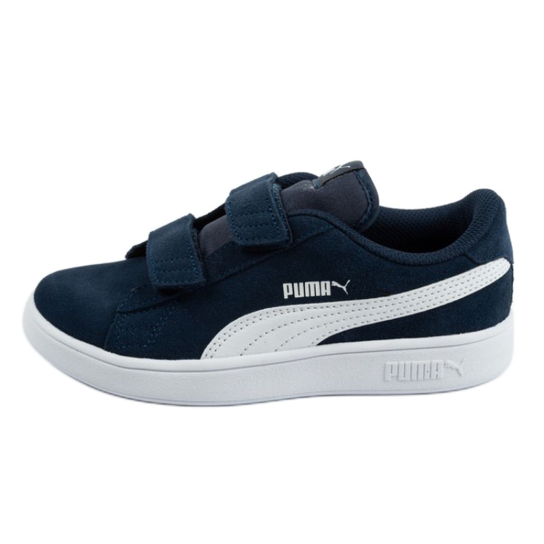 Puma Smash v2 Jr 365177 02 preto azul marinho
