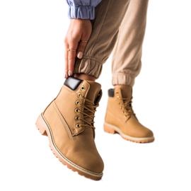 Diamantique Armadilhas Marrom Clássicas amarelo