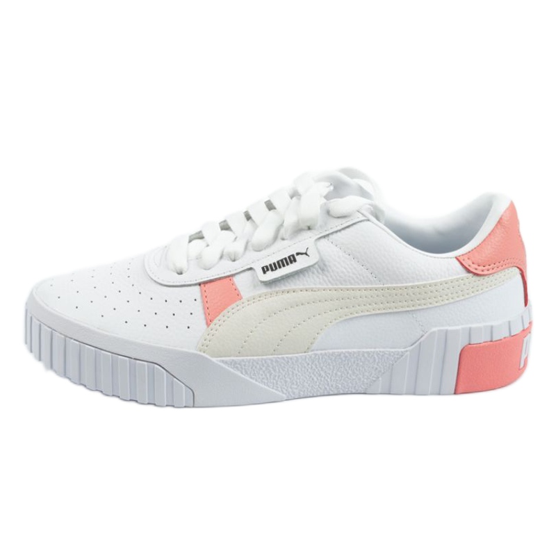 Sapatos Puma Cali W 369155 29 branco rosa