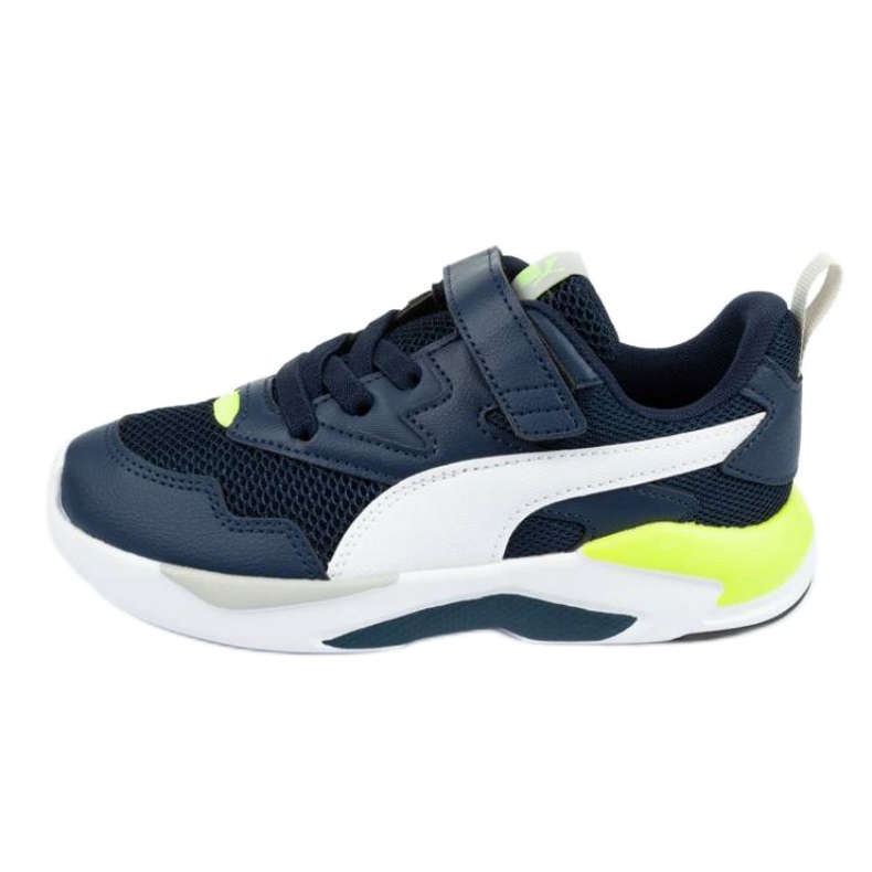 Sapatos Puma X-Ray Jr 374395 21 preto azul marinho