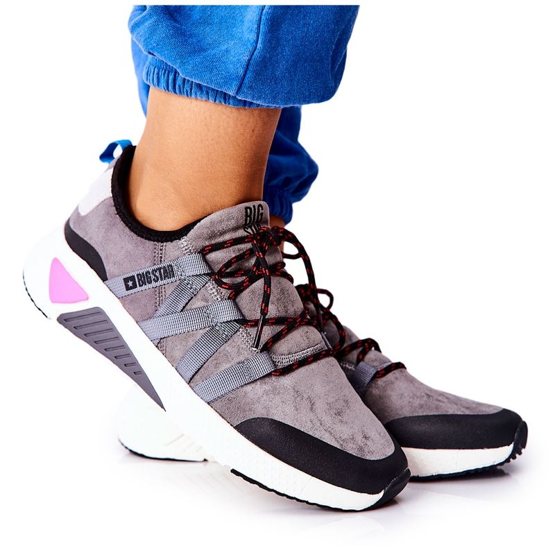 Calçados Esportivos Memory Foam Big Star II274306 Cinza