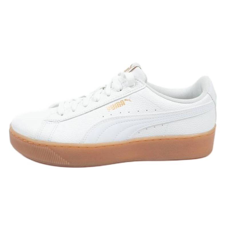 Plataforma Puma Vikky W 366805 01 branco