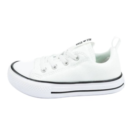 Tênis Converse Jr.763536C] 18 branco