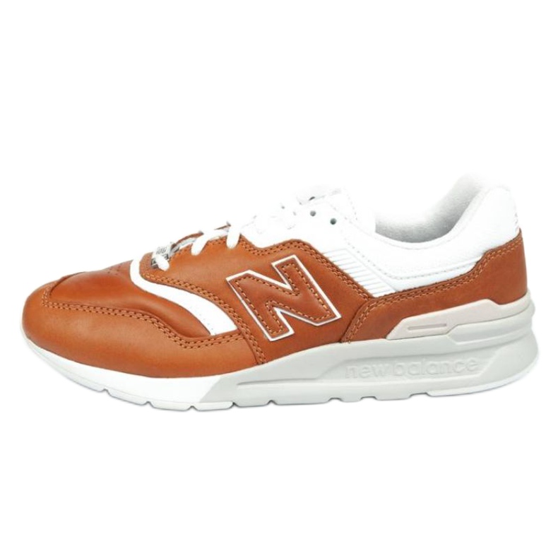 Sapatos New Balance M CM997HEP branco castanho