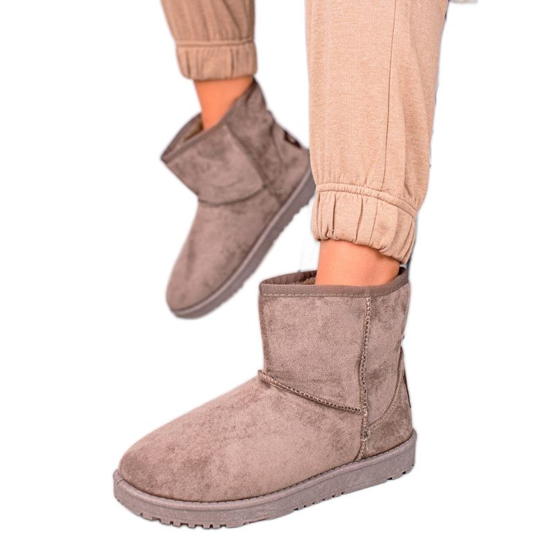 TRENDI Mukluki Clássico castanho