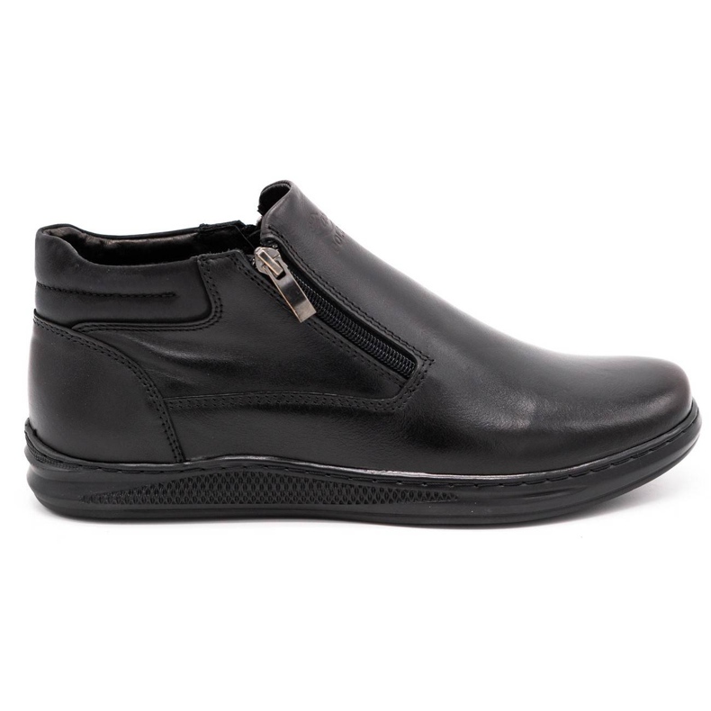 Polbut Sapatos masculinos de inverno kabir K29F preto