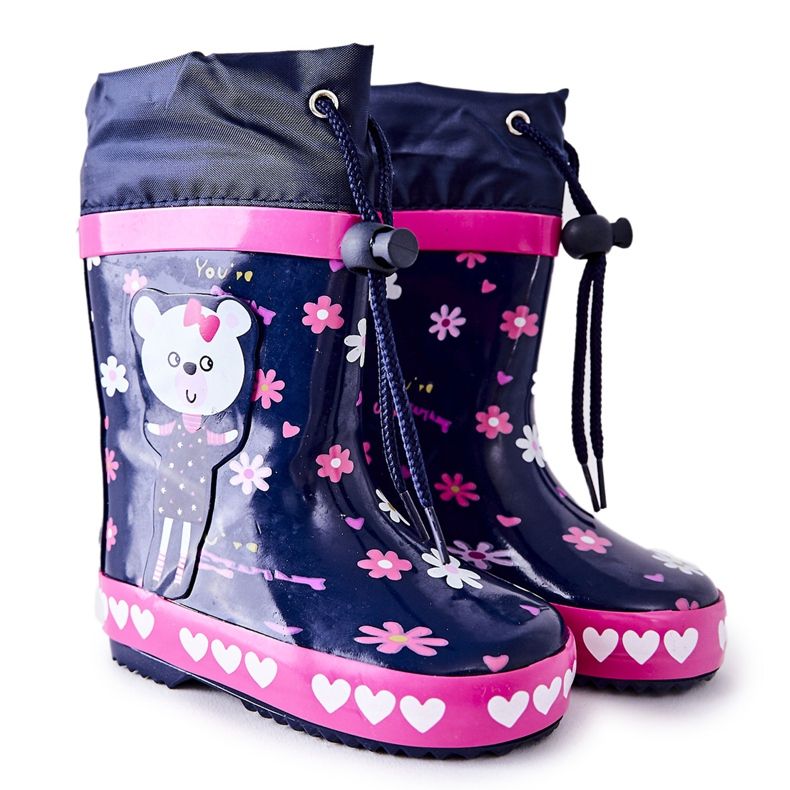 Galochas infantis de borracha Azul marinho Zinstina's Bear