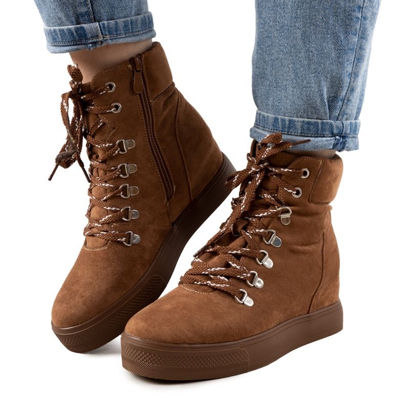 Tênis de camelo inverno Carmona castanho