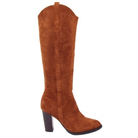 Botas clássicas no pós camelo UK07P Camel marrom