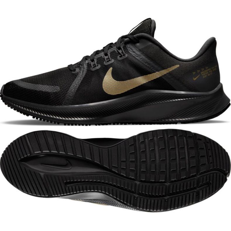 Tênis de corrida Nike Quest 4 M DA1105 010 preto