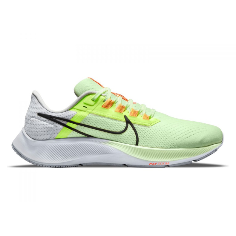 Tênis de corrida Nike Air Zoom Pegasus 38 M CW7356-700 branco verde
