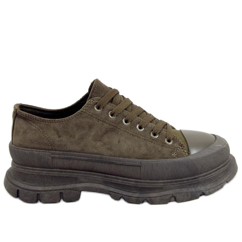 Tênis de sola alta Lily Green verde