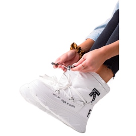 Botas de neve cintilantes VINCEZA branco