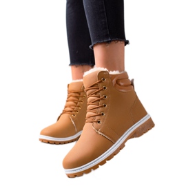 TRENDI Caçadores de camelos com aquecimento marrom