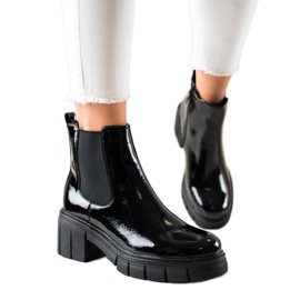 Filippo Botas Laquered Fashion preto Filippo Botas Laquered Fashion preto