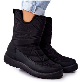 PE1 Botas Winessa High Black para neve aquecidas preto