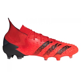 Chuteiras Adidas Predator Freak.1 Fg M FY6256 vermelho vermelho