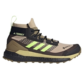 Tênis Adidas Terrex Free Hiker Gtx M FX4509 castanho