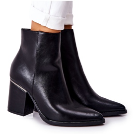 POTOCKI Botas clássicas pretas Airah de salto alto preto POTOCKI Botas clássicas pretas Airah de salto alto preto