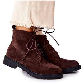 PH1 Botas Classic Tied Brown Melome castanho