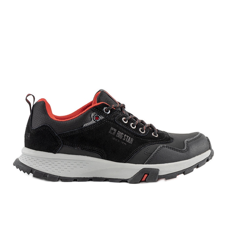 Sapatos esportivos Big Star masculinos Black Corbeil preto