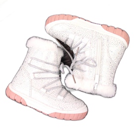 Botas isoladas Jr EVE325C brancas branco