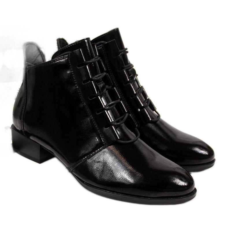 Botas lacadas não isoladas Potocki W WOL33A preto Botas lacadas não isoladas Potocki W WOL33A preto