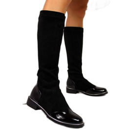Botas com isolamento de camurça preta Filippo W PAW289 preto