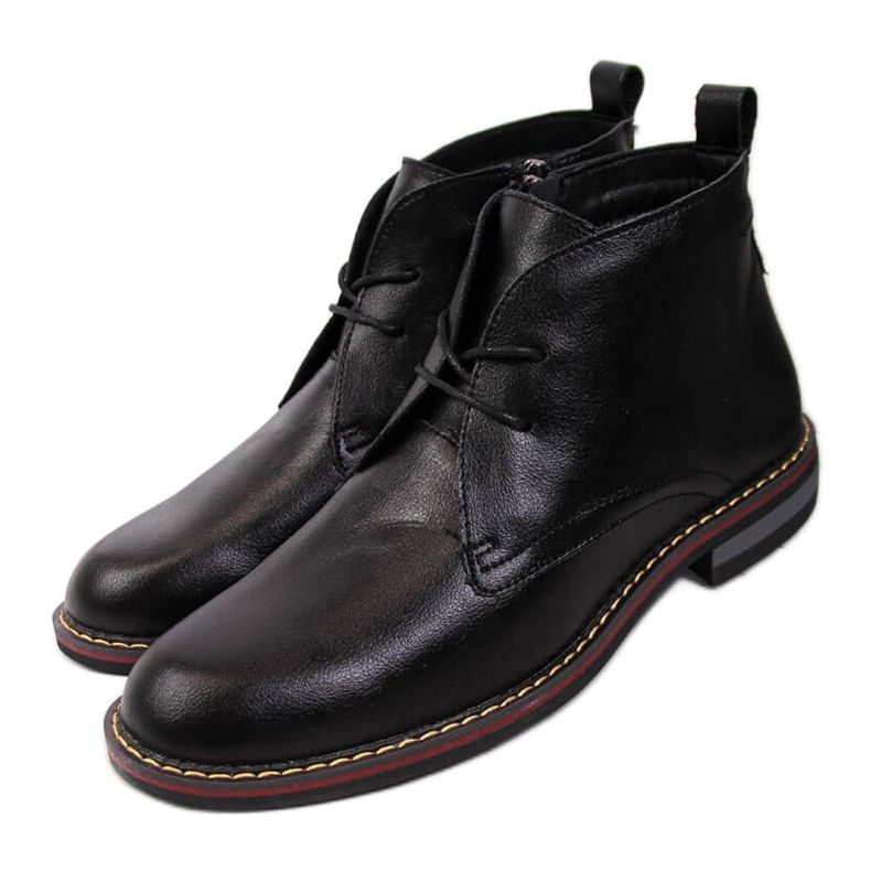 Botas com isolamento de couro T.Sokolski W SCA141 preto branco
