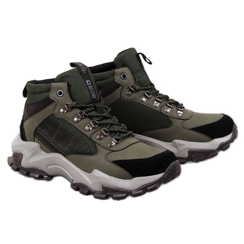 Botas cáqui Big Star M INT1625A verde