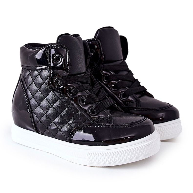 PH1 Tênis infantil Lizzie Preto